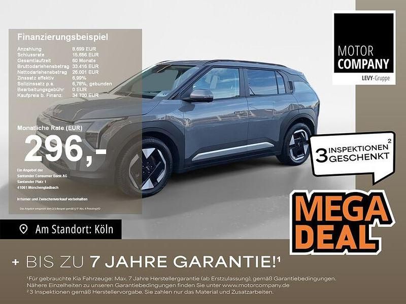 (ebd) schiefergrau met Gebraucht 2025 Kia EV3 Earth SUV | 34.190 € (Fairer Preis) - Bild 1/4