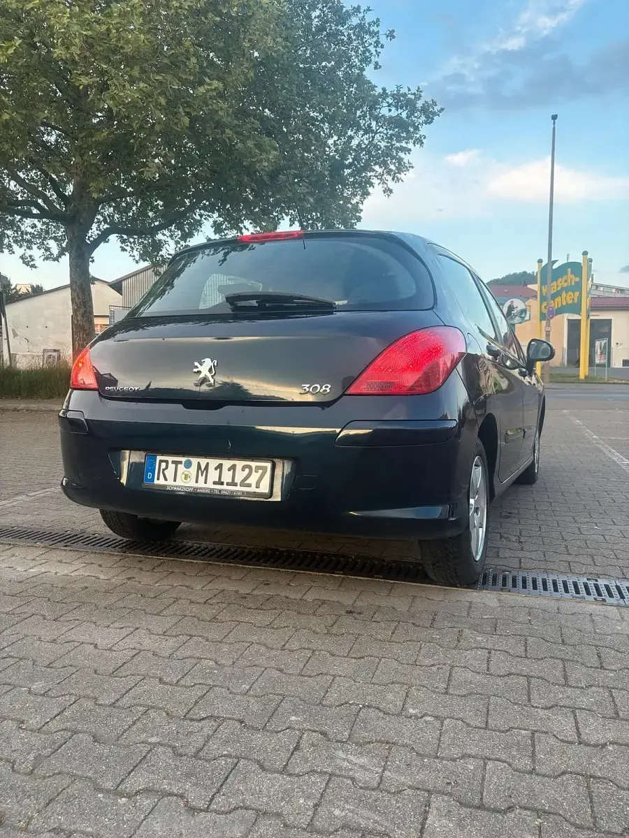 Gebraucht Peugeot 308 120 PS (88 kW) 2009 Blau Kleinwagen