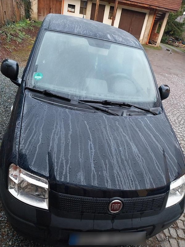 Gebraucht Fiat Panda 54 PS (39 kW) 2010 Schwarz Kleinwagen