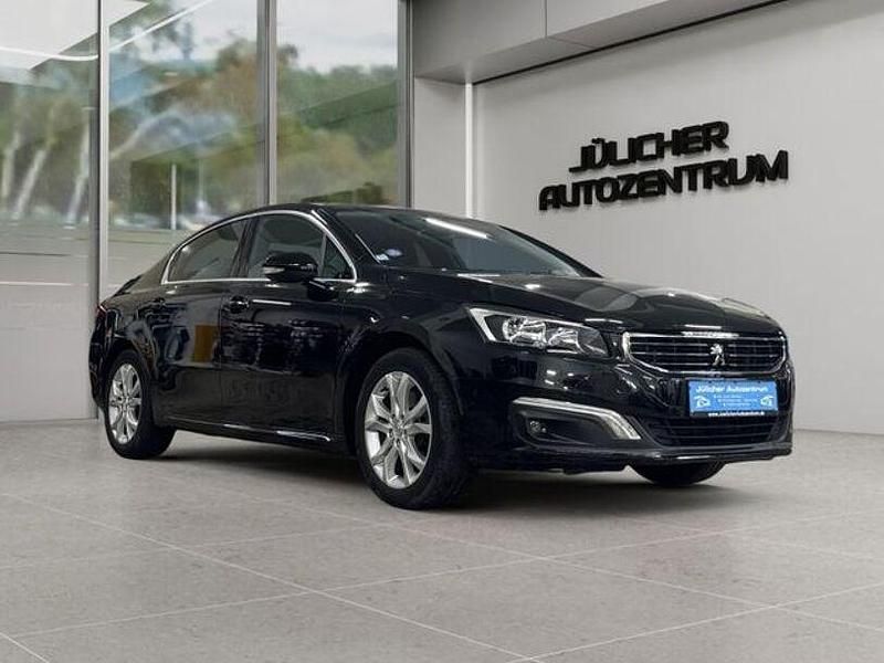 Schwarz Gebraucht 2017 Peugeot 508 Allure Turbo Limousine | 12.490 € (Fairer Preis) - Bild 1/3