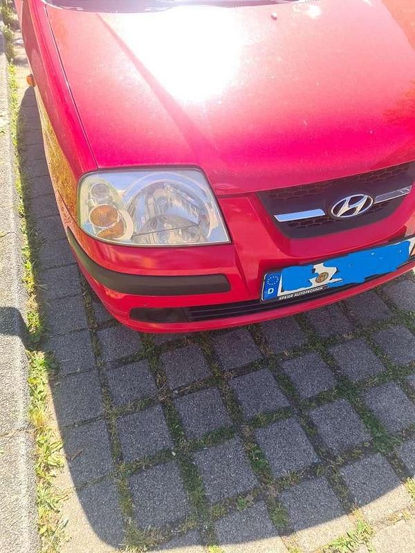 Rot Gebraucht 2007 Hyundai Atos Kleinwagen | 899 € (Guter Preis) - Bild 1/4