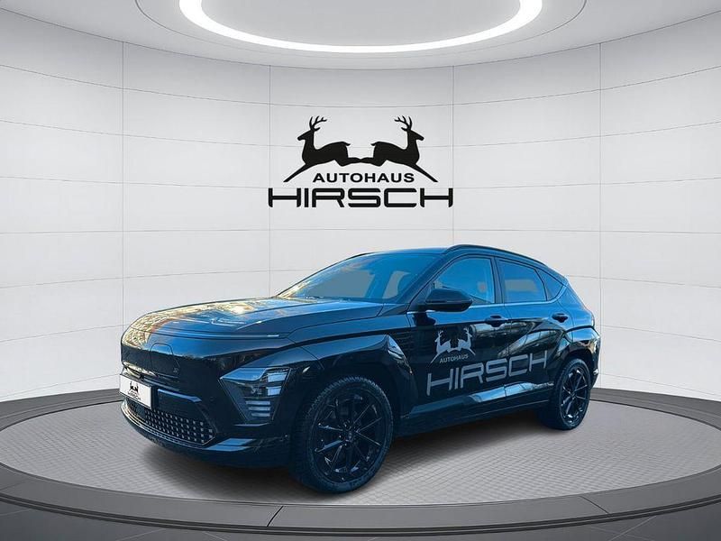 Abyss black Gebraucht 2023 Hyundai Kona Prime SUV | 32.990 € (Guter Preis) - Bild 1/4