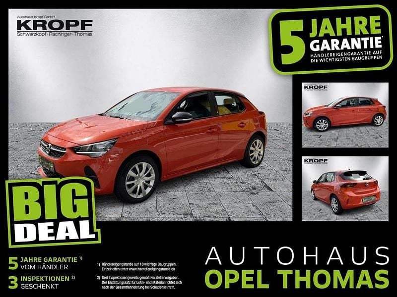 Power orange/dynamik orange Gebraucht 2022 Opel Corsa-e Edition Kleinwagen | 13.950 € (Superpreis) - Bild 1/4