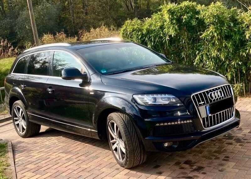 Schwarz Gebraucht 2011 Audi Q7 S-Line SUV | 17.890 € (Etwas zu teuer) - Bild 1/4