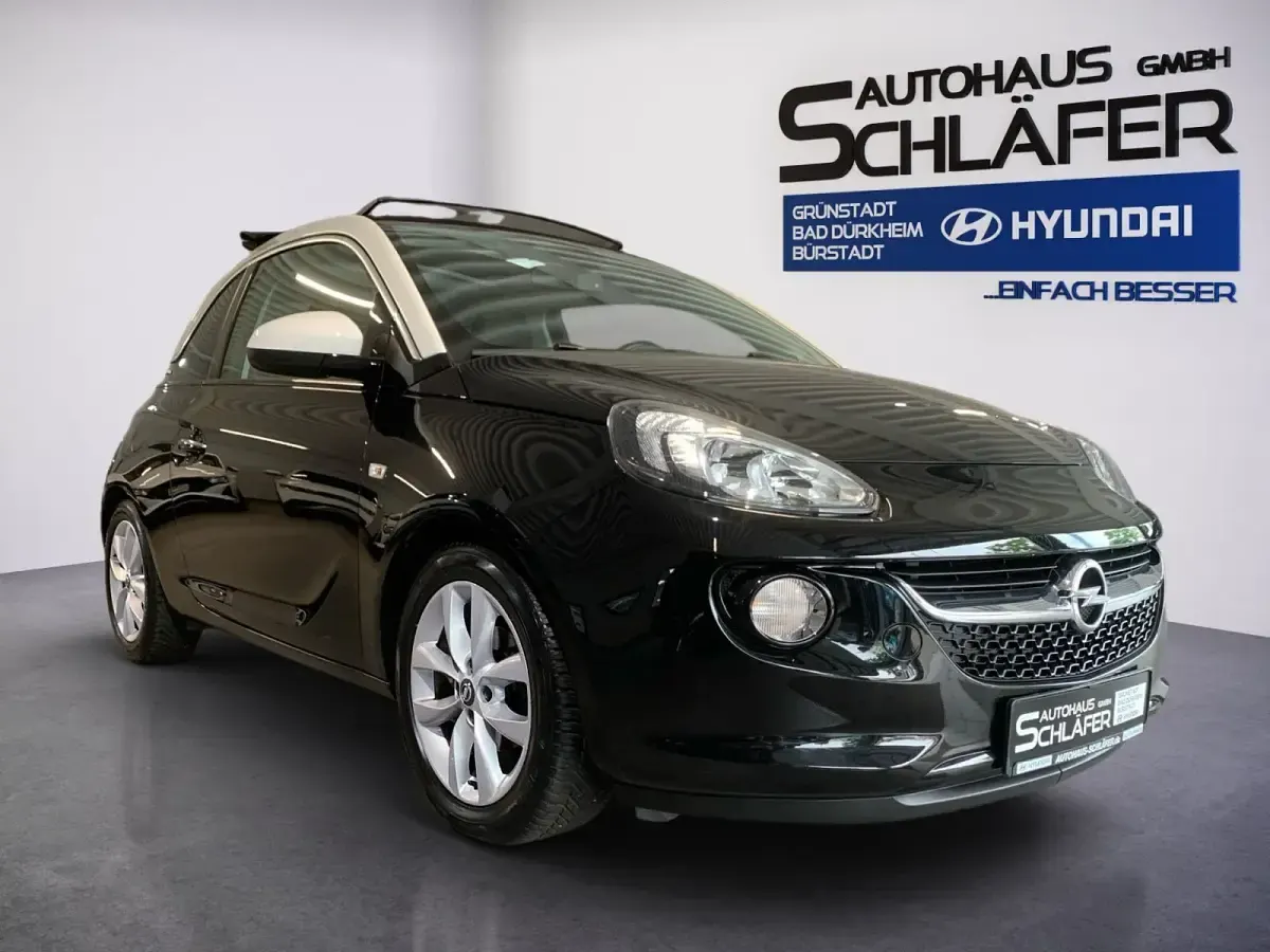 Usata Opel Adam Open Air 87 CV (63 kW) 2019 Nero Utilitaria