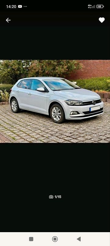 Gebraucht VW Polo Comfortline 95 PS (69 kW) 2019 Weiß Kleinwagen