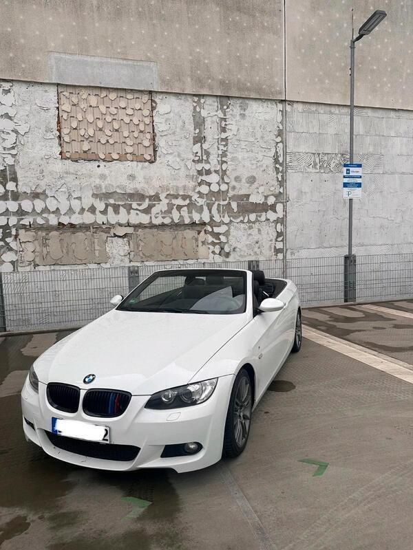 Weiß Gebraucht 2008 BMW 330 Cabriolet Shadowline Cabrio | 9.000 € (Superpreis) - Bild 1/4