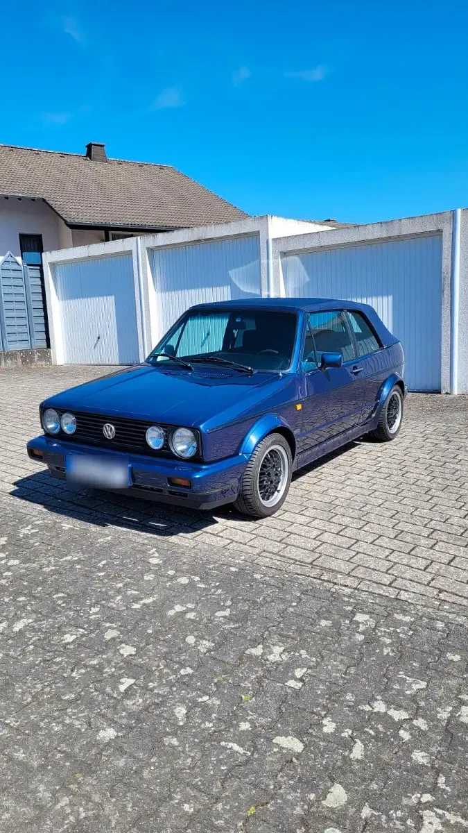 Gebraucht VW Golf Cabriolet 98 PS (72 kW) 1992 Blau Cabrio