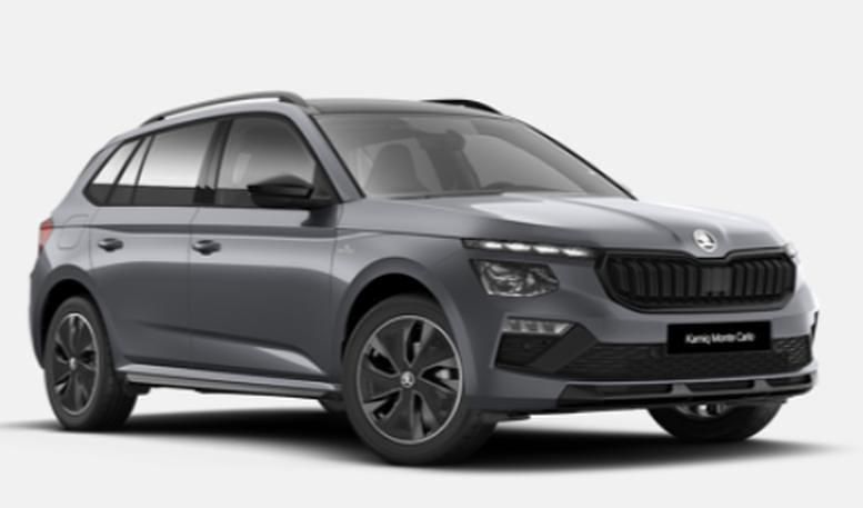 Graphite grau metallic Neu 2025 Skoda Kamiq Monte Carlo SUV | 28.279 € (Fairer Preis) - Bild 1/3