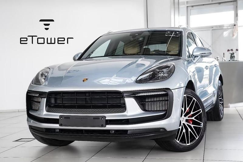 Silber Gebraucht 2021 Porsche Macan S Sport SUV | 62.280 € - Bild 1/4