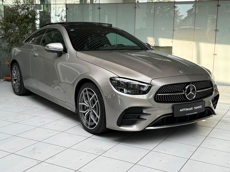 Silber Gebraucht 2021 Mercedes E300 AMG Coupé | 45.990 € (Etwas zu teuer) - Bild 1/4
