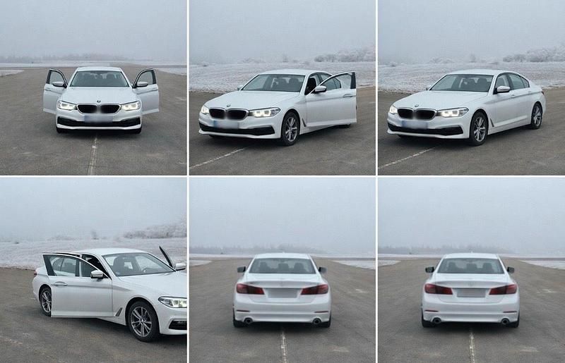 Gebraucht BMW 520 190 PS (139 kW) 2018 Weiß Limousine