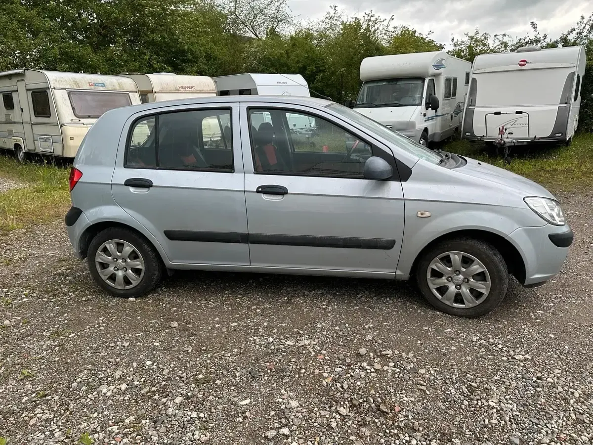 Gebraucht Hyundai Getz 67 PS (49 kW) 2007 Silber Kleinwagen