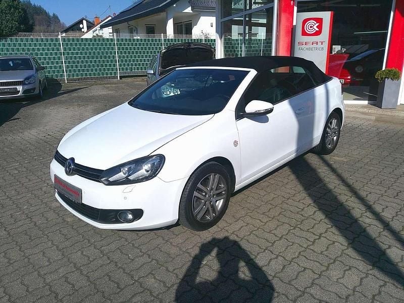 Gebraucht VW Golf 122 PS (89 kW) 2011 Weiß Cabrio