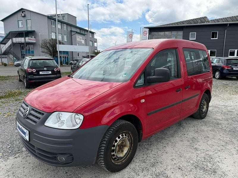 Second-hand VW Caddy Life 109 CP (80 kW) 2009 Roșu Monovolum