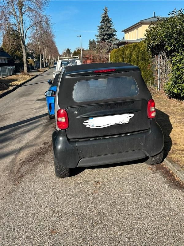 Gebraucht Smart ForTwo Cabrio Brabus 61 PS (44 kW) 2002 Schwarz Cabrio