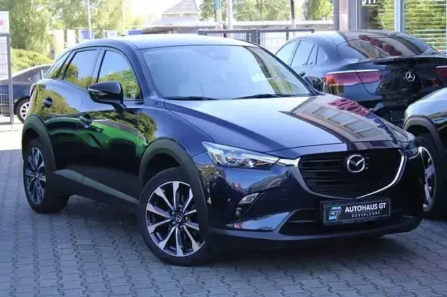 Gebraucht Mazda CX-3 Homura-Line 121 PS (88 kW) 2021 Deep crystal blue SUV