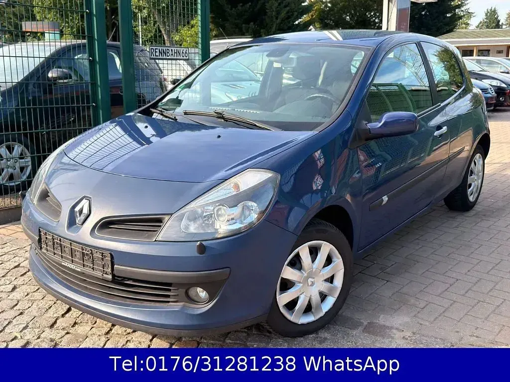 Brugt Renault Clio II 88 HK (64 kW) 2007 Blå Sedan