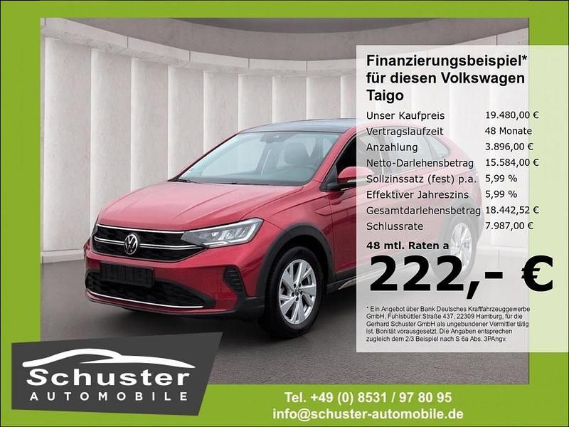 Gebraucht VW Taigo R 110 PS (80 kW) 2022 Rot SUV