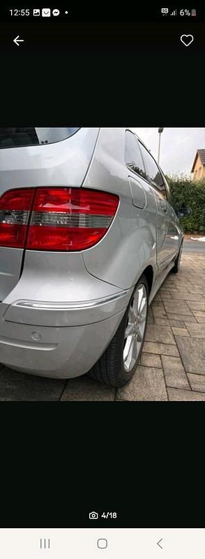 Gebraucht Mercedes B200 109 PS (80 kW) 2005 Silber Van / Kleinbus