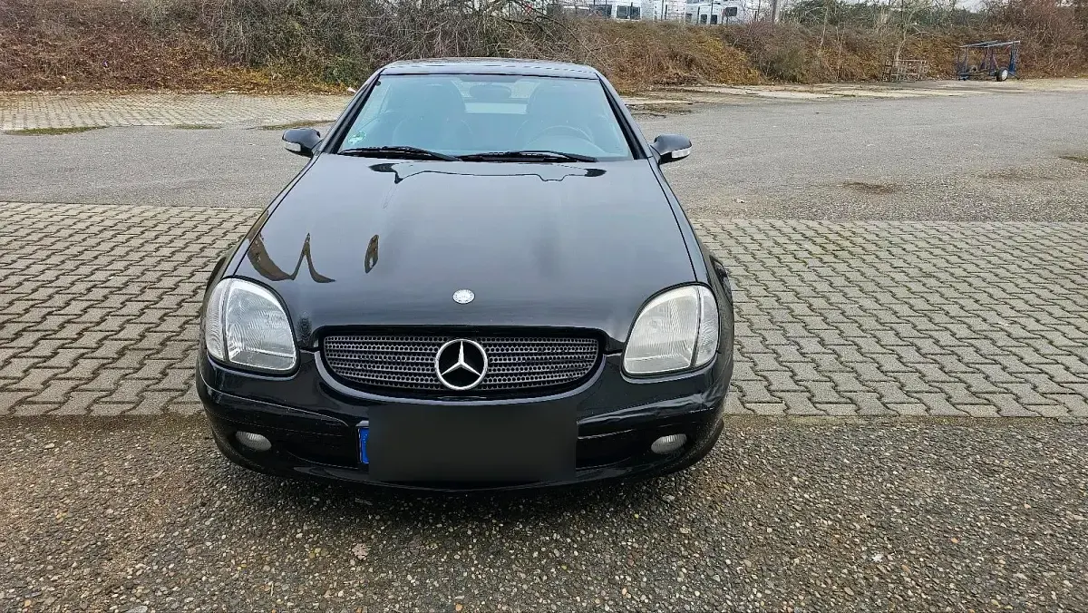Gebraucht Mercedes SLK230 230 PS (169 kW) 2001 Schwarz Cabrio