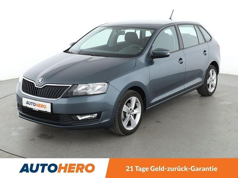 Grau Gebraucht 2018 Skoda Rapid Cool Edition Limousine | 9.360 € (Fairer Preis) - Bild 1/3