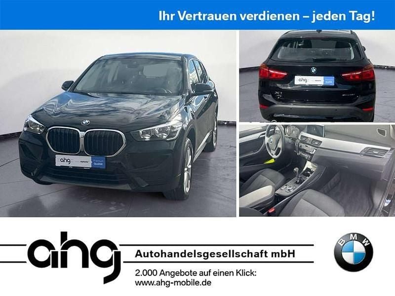 Schwarz uni Gebraucht 2021 BMW X1 Advantage SUV | 20.860 € (Fairer Preis) - Bild 1/4