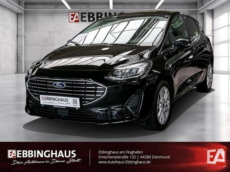 Schwarz Gebraucht 2023 Ford Fiesta Titanium Kleinwagen | 15.999 € (Guter Preis) - Bild 1/4