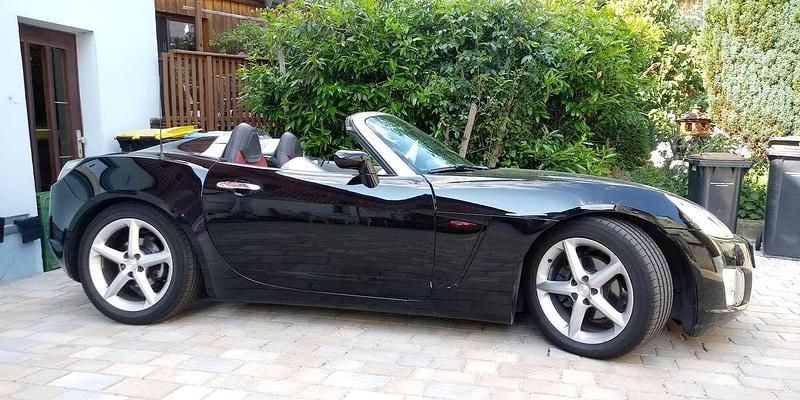 Schwarz Gebraucht 2007 Opel GT Cabrio | 12.900 € (Guter Preis) - Bild 1/4