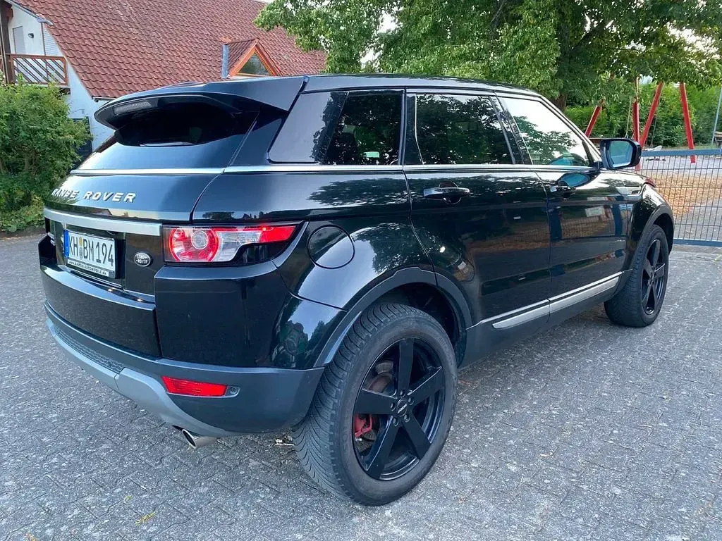 Gebraucht Land Rover Range Rover evoque Dynamic 190 PS (139 kW) 2013 Schwarz SUV