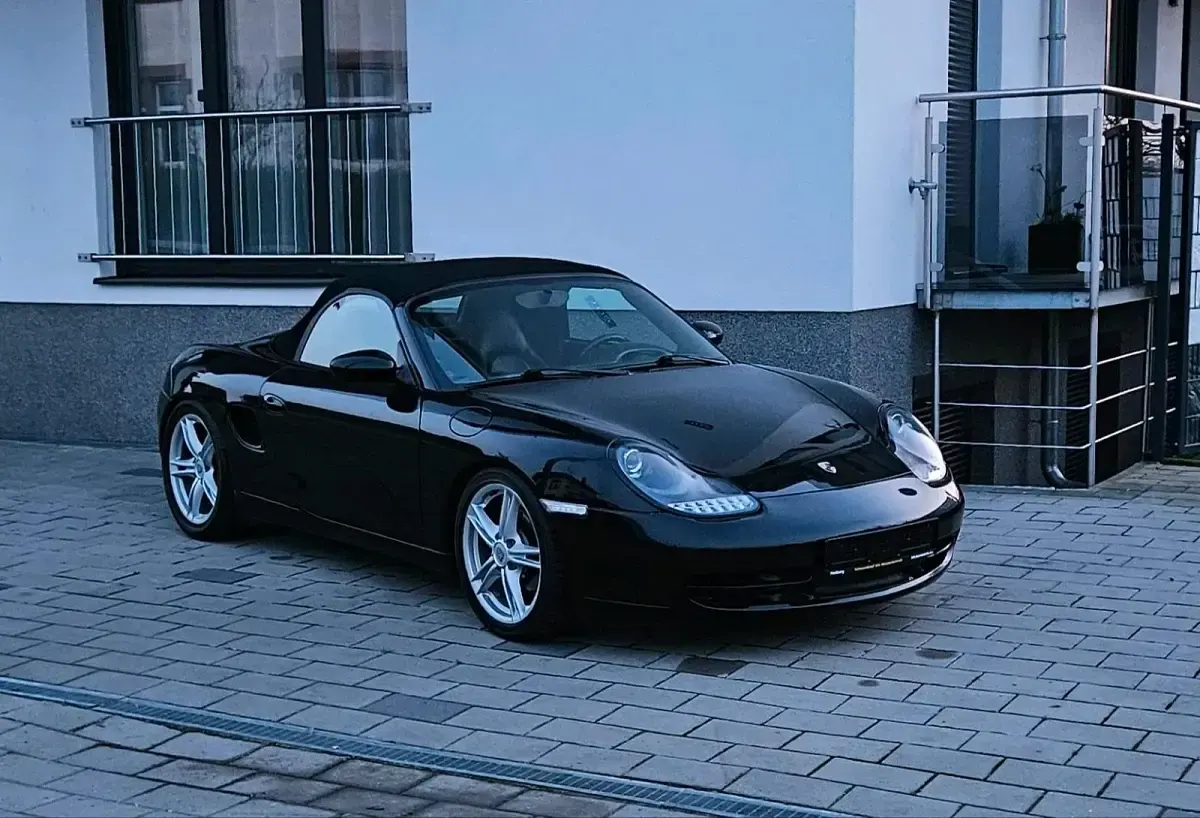 Second-hand Porsche Boxster 1999 Negru Cabrio