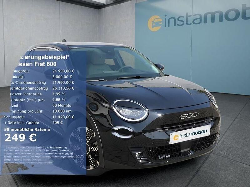 Second-hand Fiat 600 2025 Negru SUV