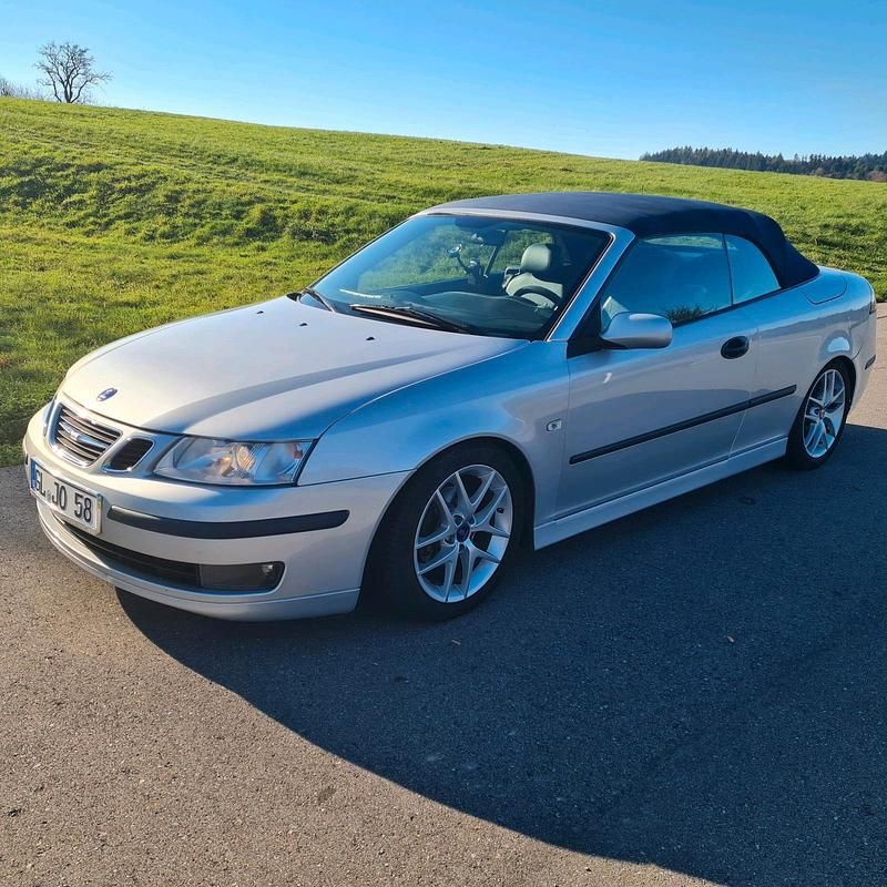 Silber Gebraucht 2003 Saab 9-3 Cabriolet Vector Cabrio | 12.950 € - Bild 1/4