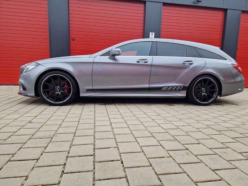 Grau Gebraucht 2014 Mercedes CLS350 Shooting Brake Kombi | 16.800 € (Fairer Preis) - Bild 1/4