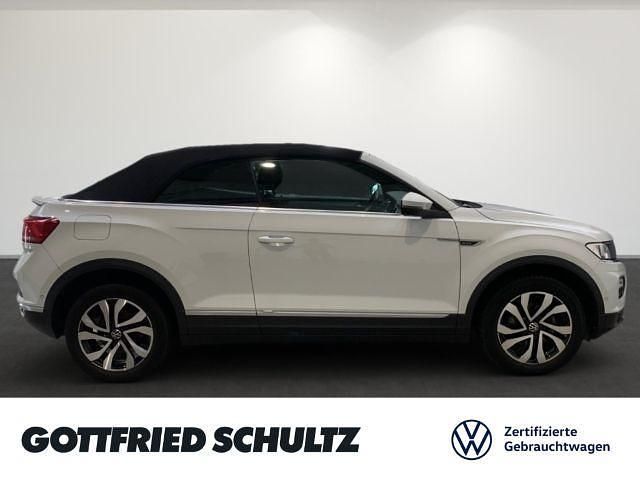 Gebraucht VW T-Roc Cabriolet Active 150 PS (110 kW) 2021 Weiss Cabrio