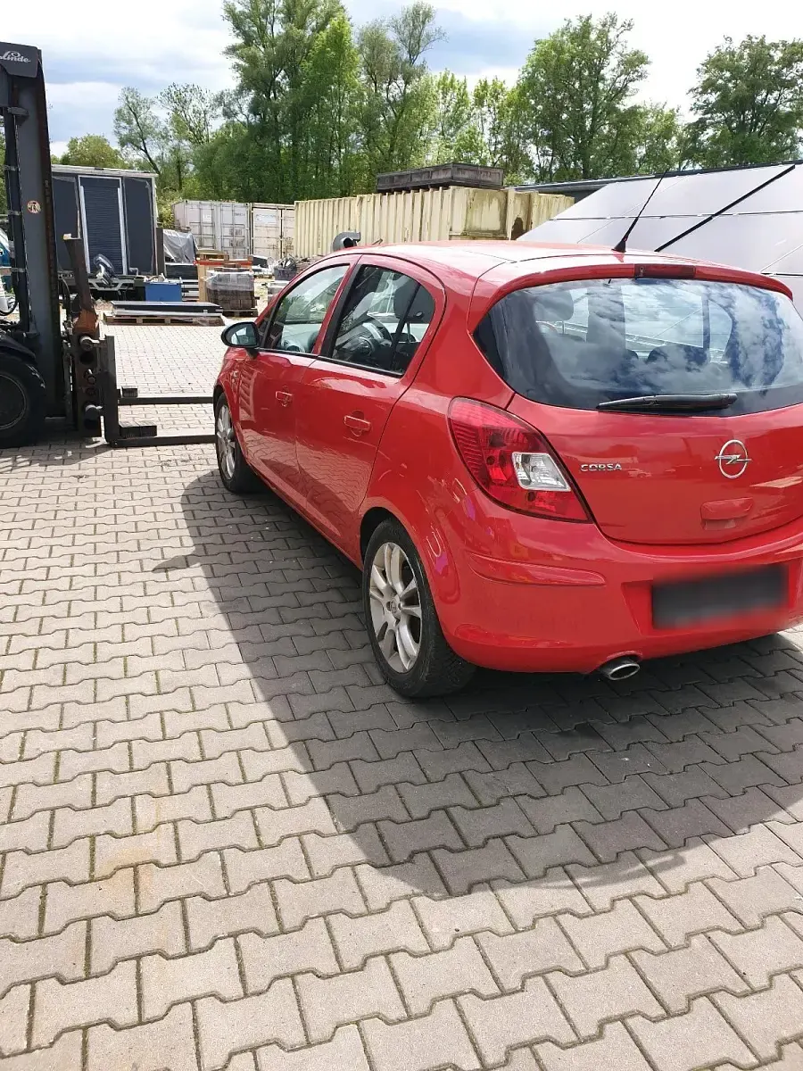 Gebraucht Opel Corsa 60 PS (44 kW) 2008 Rot Kleinwagen