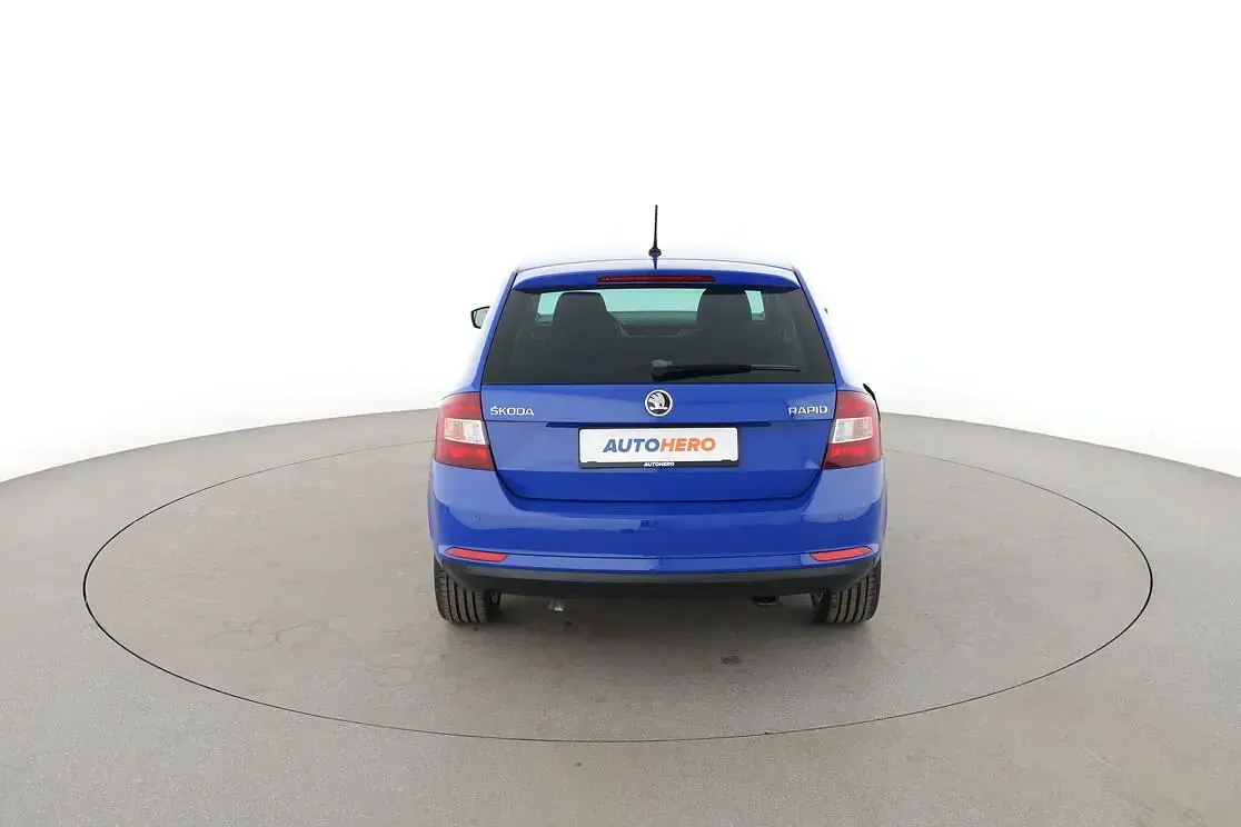Gebraucht Skoda Rapid Clever 2018 Blau Kleinwagen