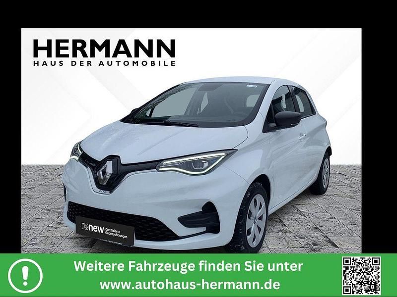 Gebraucht Renault Zoe Life 50 kW (69 PS) 2020 Arktisweiß (weiß) Kleinwagen