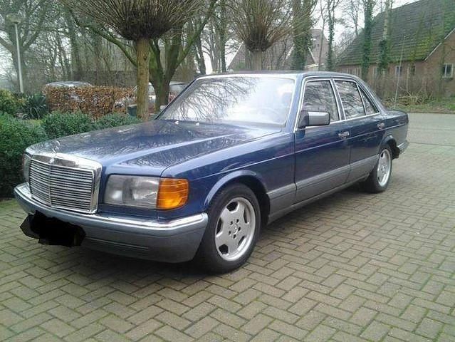 Blau Gebraucht 1986 Mercedes S280 Limousine | 4.000 € - Bild 1/2