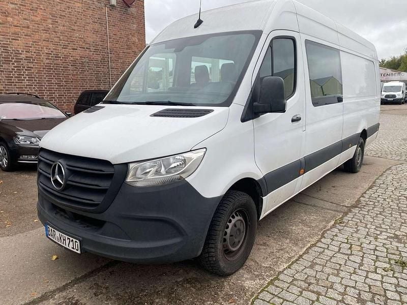 Arktikweiss Gebraucht 2020 Mercedes Sprinter Van | 20.790 € (Superpreis) - Bild 1/4