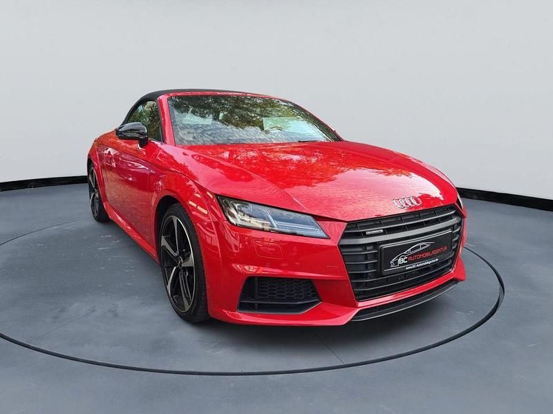 Tangorot metallic Gebraucht 2017 Audi TT Roadster S-Line Cabrio | 29.499 € (Fairer Preis) - Bild 1/4
