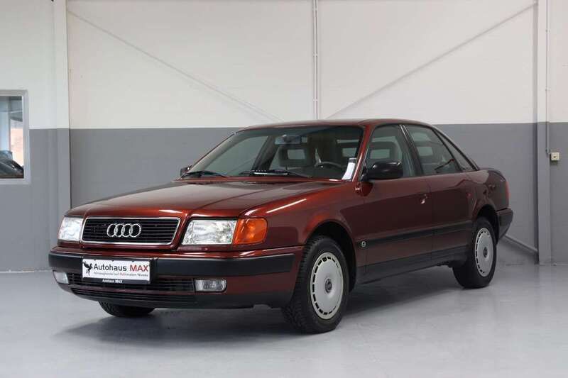 Rot Gebraucht 1991 Audi 100 Limousine | 19.990 € - Bild 1/4