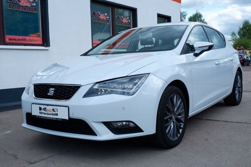 Gebraucht Seat Leon I-Tech 110 PS (80 kW) 2014 Weiß Limousine