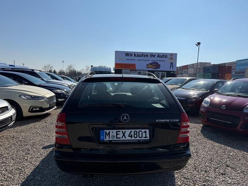 Brugt Mercedes C180 143 HK (105 kW) 2004 Sort Stationcar