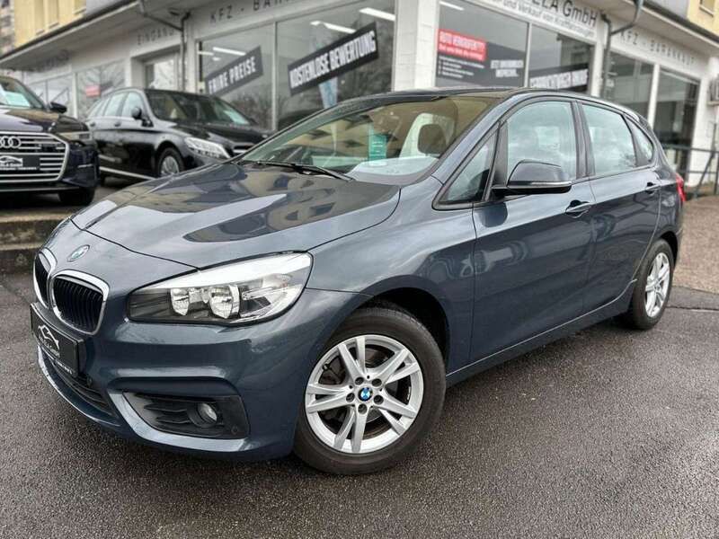 Atlantikgrau metallic Gebraucht 2018 BMW 218 Van / Kleinbus | 16.990 € (Guter Preis) - Bild 1/4