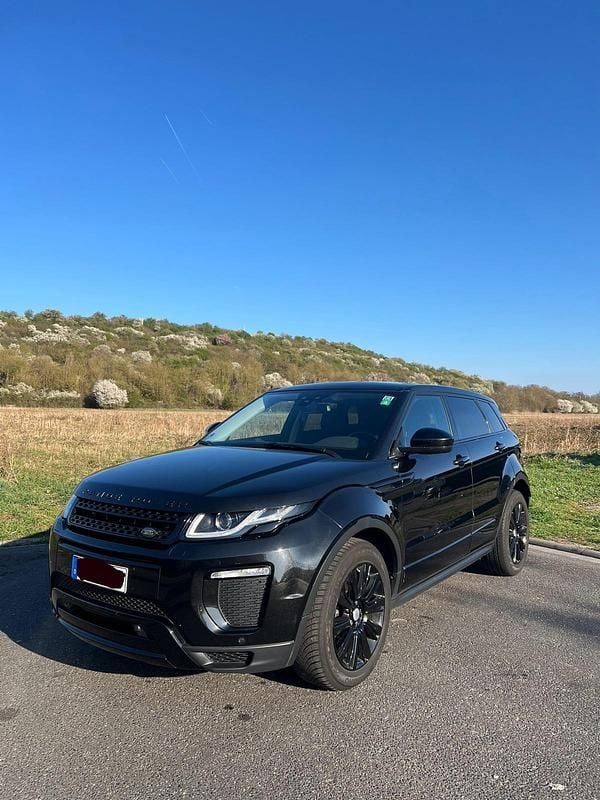 Schwarz Gebraucht 2016 Land Rover Range Rover evoque SUV | 18.700 € (Fairer Preis) - Bild 1/4
