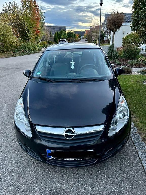 Schwarz Gebraucht 2008 Opel Corsa Cosmo Limousine | 1.950 € (Superpreis) - Bild 1/4