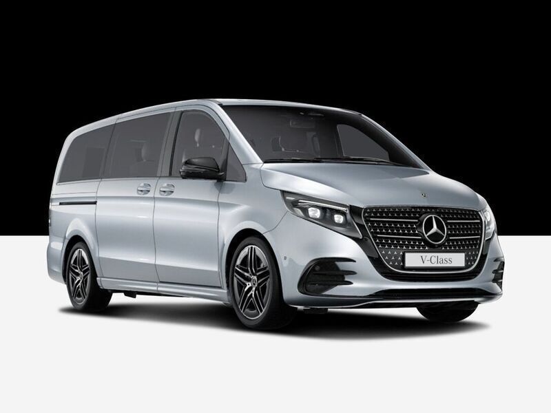 Silber Gebraucht 2025 Mercedes V300 Avantgarde Van / Kleinbus | 82.990 € (Fairer Preis) - Bild 1/4