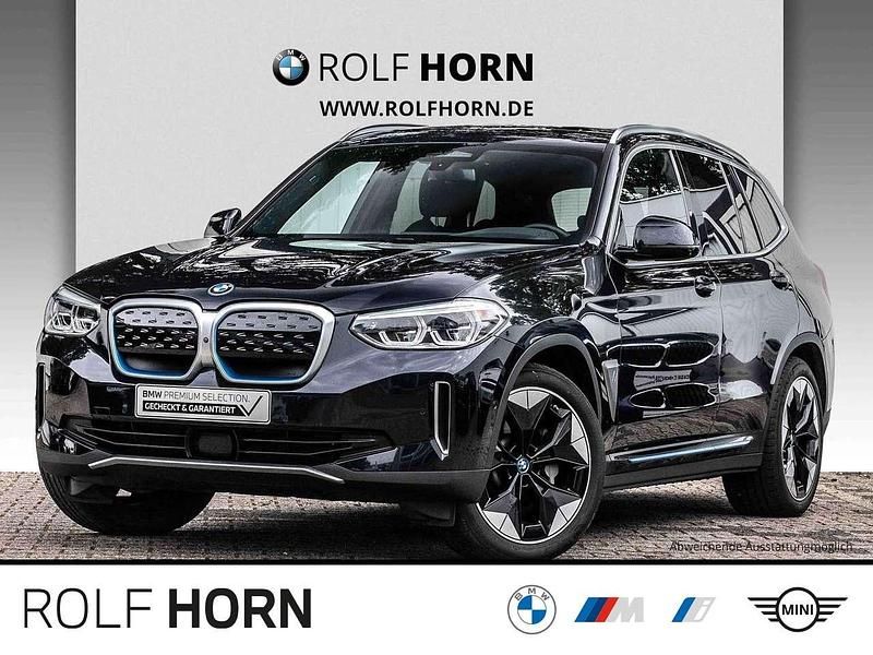M carbonschwarz Gebraucht 2021 BMW iX3 Impressive SUV | 31.930 € (Etwas zu teuer) - Bild 1/4