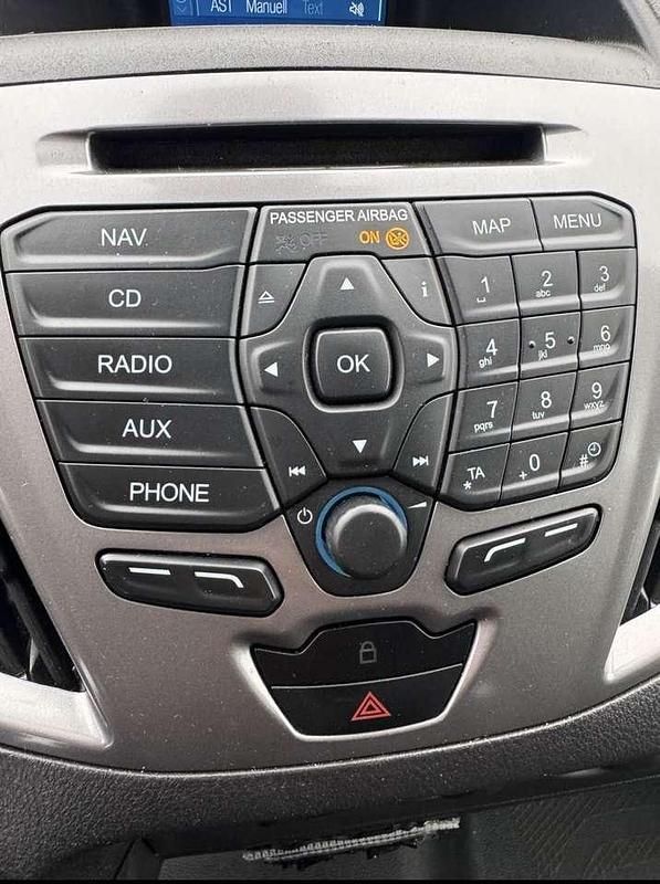 Usata Ford Transit Custom Basis 155 CV (114 kW) 2014 Blu Monovolume